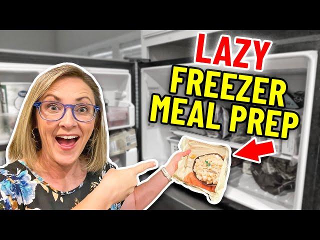 The Ultimate LAZY Freezer Meal Prep Method for Busy Families