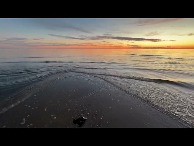 End of Day, Off Season at Chatham, Cape Cod : Stock Footage #151b