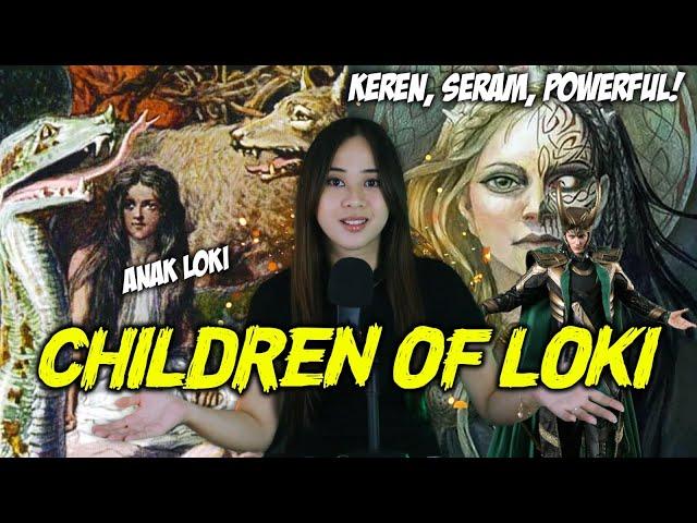 Penyebab kiamat dunia? Ini dia deretan anak-anak Loki! (Mitologi Nordik)