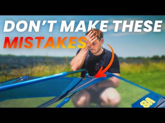  3 TRIMMING MISTAKES almost EVERY WINDSURFER MAKES