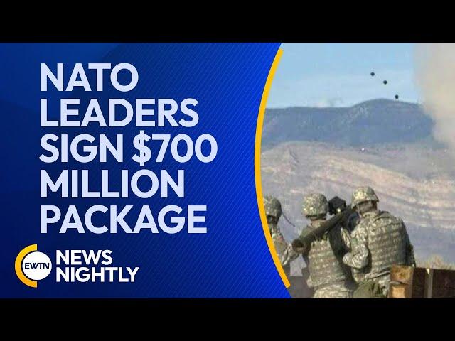 NATO Leaders Sign $700 Million Weapons Package That Will Help Ukraine | EWTN News Nightly