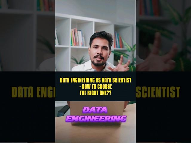Data Engineering vs Data Science?? How to Choose ? #datascience #dataengineer