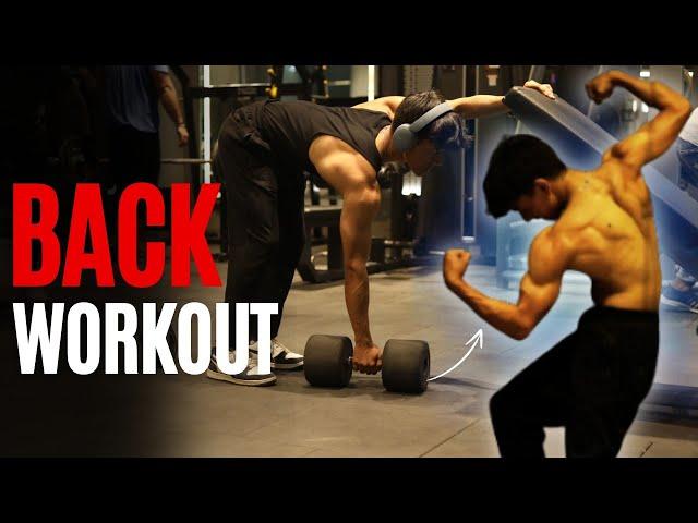 EP - 4 full back and forearm workout!!