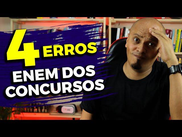 4 DESVANTAGENS DO ENEM DOS CONCURSOS 2024 | Prova Unificada