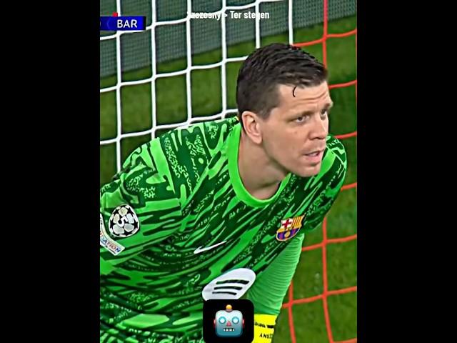 Está loco SZCZESNY?  #barcelona #barca #championsleague #soccerplayer #goalkeeper #szczęsny