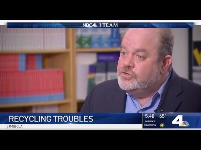 KNBC: Consumer Watchdog On California's Recycling Troubles