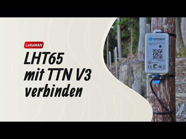 Dragino LHT65 LoRaWAN Node mit TTN V3 verbinden - OTTA & ABP