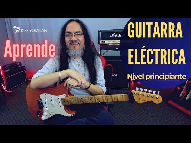 Aprende como tocar guitarra eléctrica en  25 minutos PRINCIPIANTE