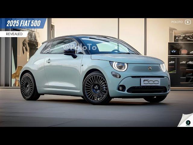 2025 Fiat 500 Revealed - Legendary Fiat model with the most advanced technology!