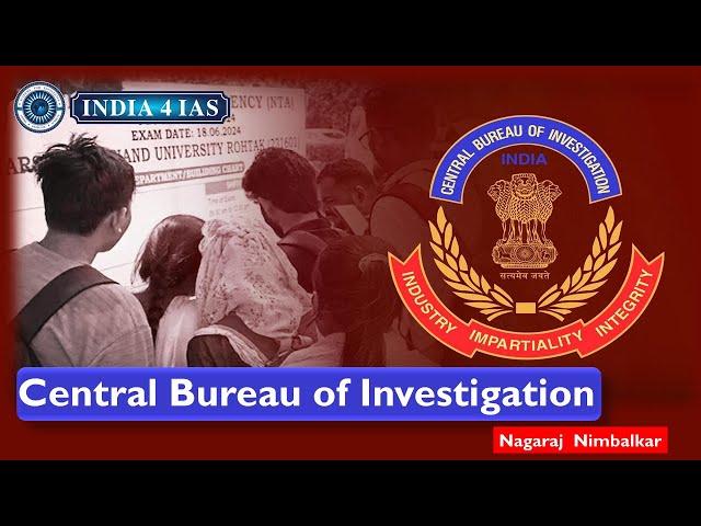 Central Bureau of Investigation | CBI | Working | Powers | #india4ias #upsc #kpsc #education