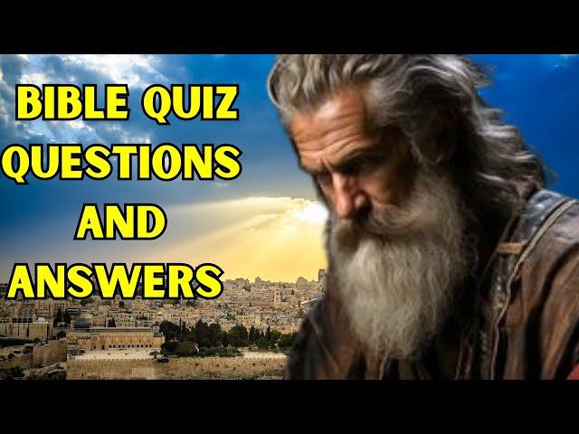 15 BIBLE QUIZ QUESTIONS AND ANSWERS FROM THE NEW TESTAMENT #biblequiz #bibletrivia