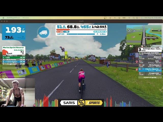 Zwift - Epic Race Casse Pattes