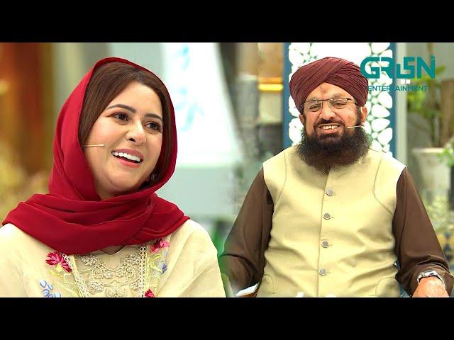 Rabia Anum Become Fan Of Mufti Shehryar Dawood  Mehfil e Ramzan - Danish Taimoor - Rabia Anum