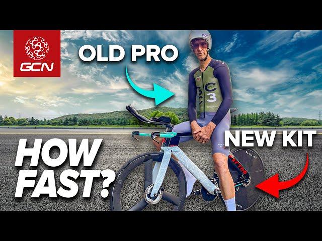 How Fast Is An Old Tour De France Pro With Modern Kit?