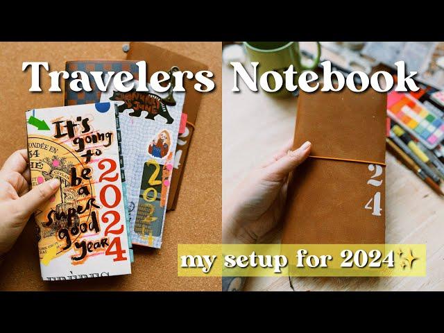 Travelers Notebook Journal  SET UP 2024 | Janethecrazy