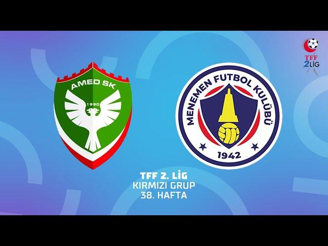 TFF 2. Lig Kırmızı Grup | Amed Sportif Faaliyetler - Menemen Futbol Kulübü