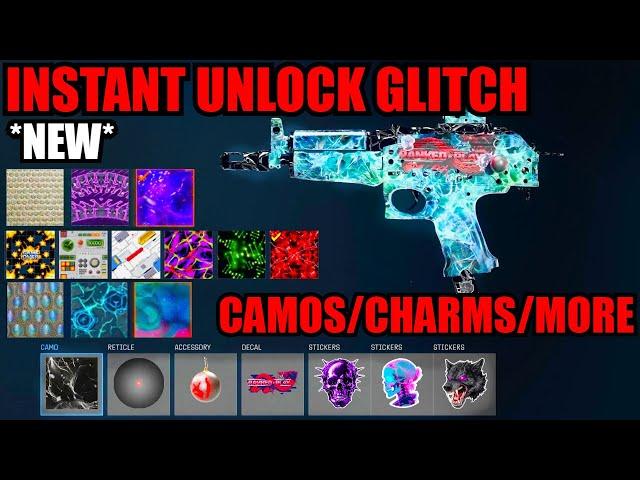 *NEW* SOLO INSTANT CAMO GLITCH! *USE ASAP* ALL CAMOS/BLUEPRINTS! BO6 GLITCHES! BO6 ZOMBIES GLITCH