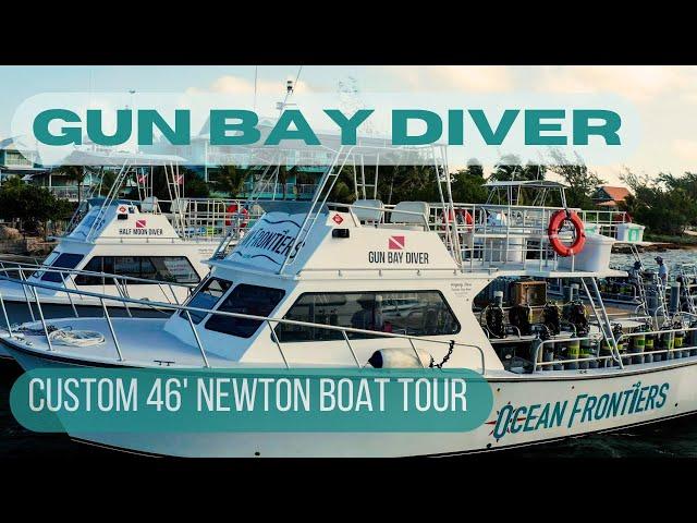 A SCUBA diver's DREAM dive boat - our custom 46' Newton