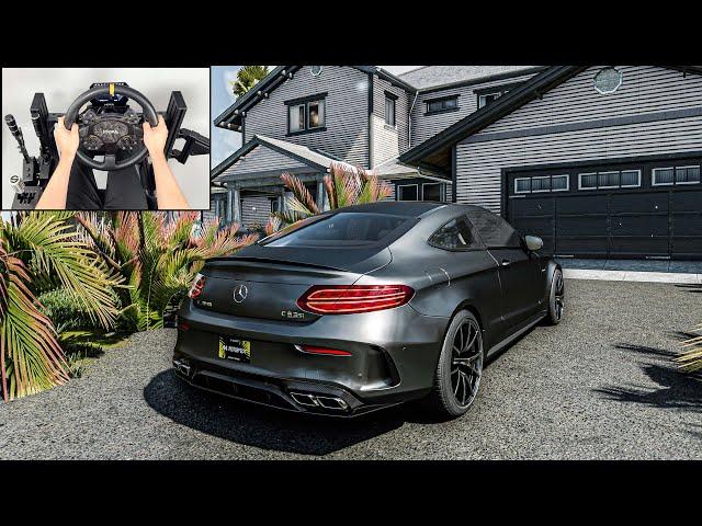 Mercedes AMG C63 V8 | The Crew Motorfest | Steering Wheel Gameplay