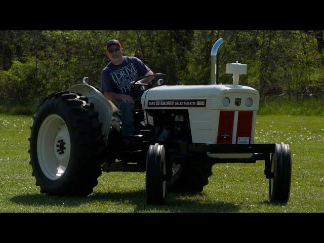 Tractor Built in England! The David Brown 880