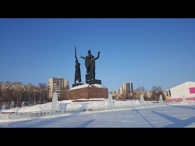 Зима в городе Перми (Rusia)