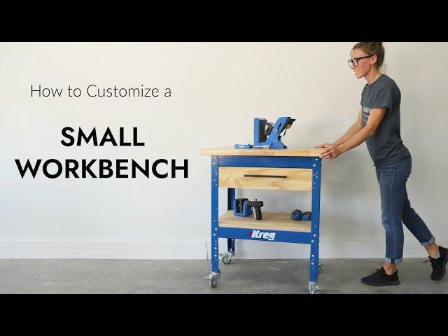 How to Customize a DIY Workbench for Small Shop or Garage