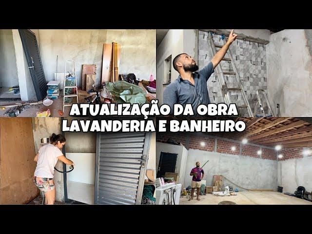 COMPRAMOS O MATERIAL DA OBRA | TEMOS ENERGIA + PISO DO CHÃO E DA PAREDE INSTALADOS 