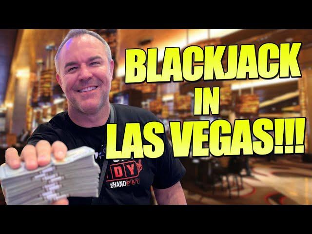 I Come To Vegas To Play High Limit Blackjack! #vegas