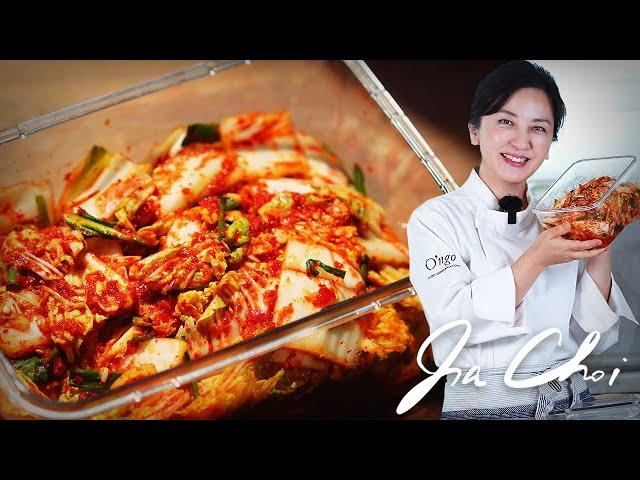 Quickest way to make Small Batch Kimchi