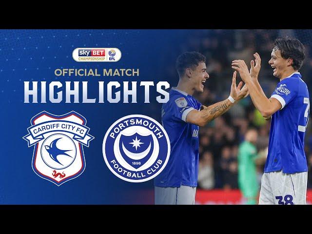 HIGHLIGHTS | CARDIFF CITY vs PORTSMOUTH