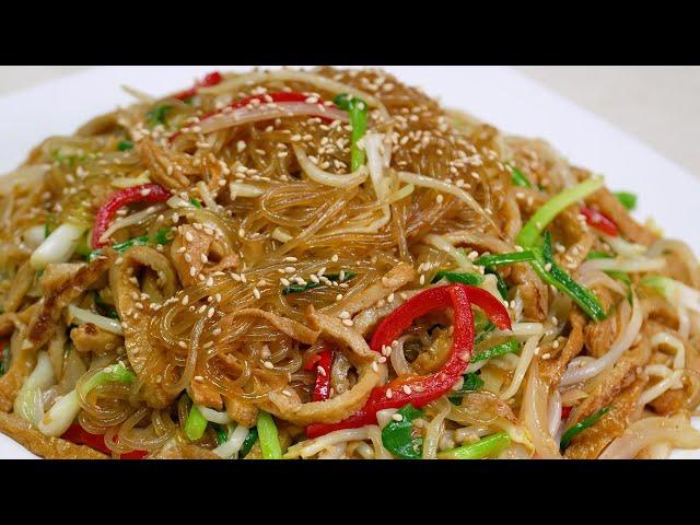 [콩나물잡채] 이렇게 해드세요. 아삭한 맛이 일품! | Soybean Sprout Japchae