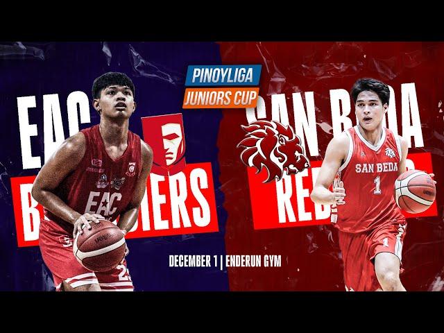 PINOYLIGA JUNIORS CUP | EAC BRIGADIERS VS SAN BEDA RED CUBS