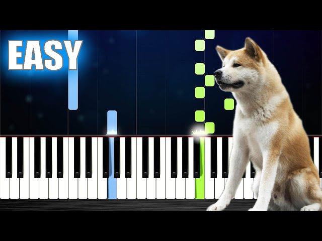 Goodbye - Hachiko - EASY Piano Tutorial