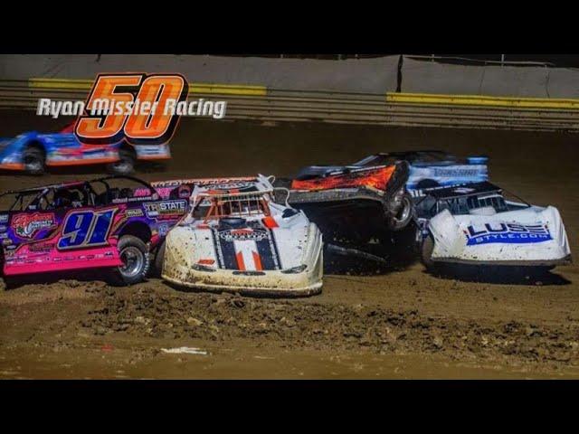 Another Race...Another Wreck!  Iron-Man at Wayne County Speedway