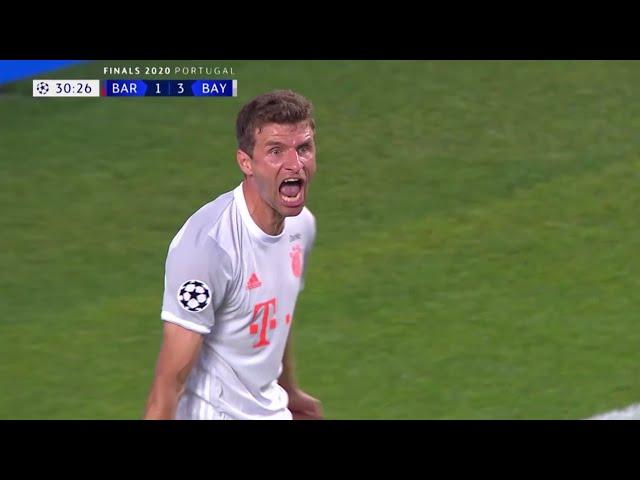 Thomas Muller (Bayern Munich) All Goals & Assist - Uefa Champions League 2020