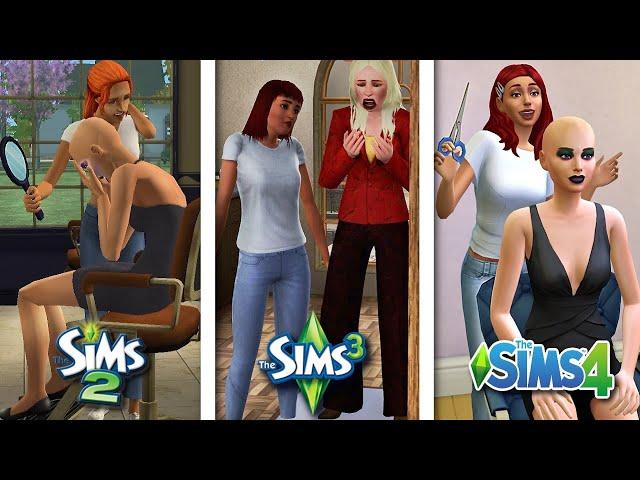 Sims 2 vs Sims 3 vs Sims 4 - Styling Station