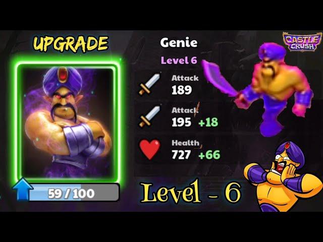 Epic Genie Level 6 Upgraded! Castle Crush