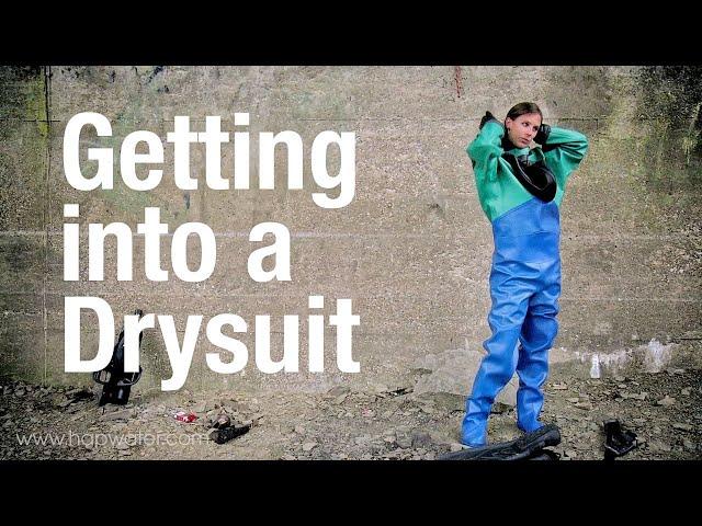 Frogwoman Sam - Getting into a Drysuit - Preview