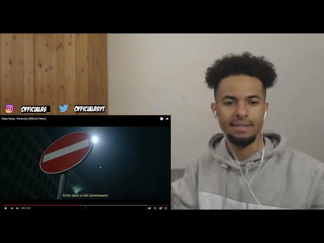 HE'S BACK IN ACTION! *UK REACTION* Baby Gang - Paranoia (Official Video)