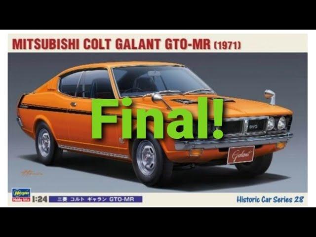 Mitsubishi Colt Galant GTO-MR Final!