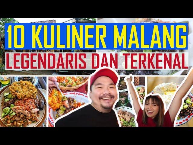 10 KULINER MALANG LEGENDARIS DAN TERKENAL, WAJIB COBA MAKANAN MALANG INI