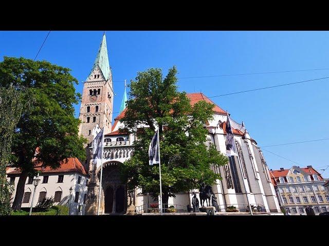 Augsburg, Sehenswürdigkeiten der Universitätsstadt - 4k