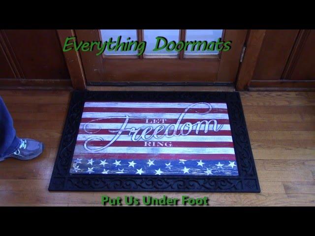 Let Freedom Ring MatMate Doormat - 18 x 30