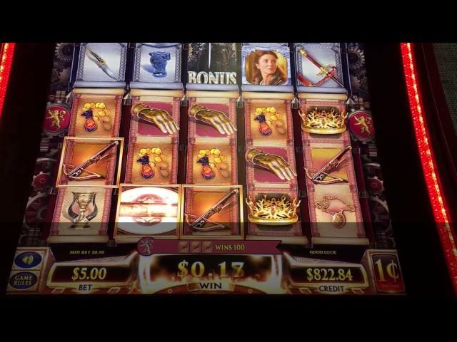 Game of Thrones slot live play max bet