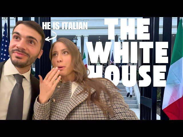 My Italian Husband goes to The White House!!