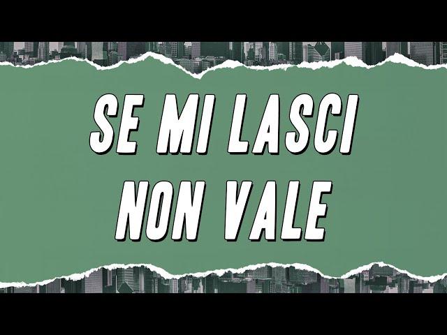 Julio Iglesias - Se Mi Lasci Non Vale (Testo)