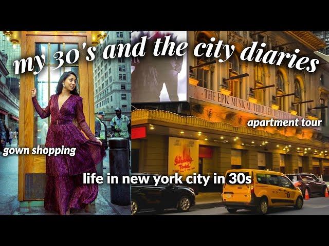 30'S AND THE [NY] CITY: life in new york city,  apartment tour,  Q&A, time with friends, shopping