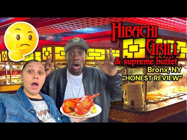 Trying Hibachi Grill And Supreme Buffet In THE BRONX!