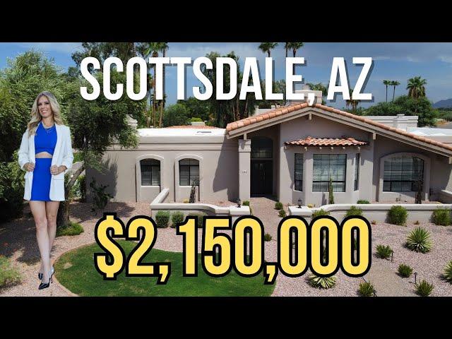 INSIDE $2.1M Scottsdale Luxury Home & AirBnb | Scottsdale Arizona