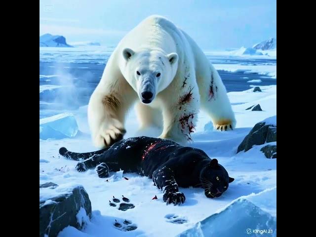 Black animals vs White animals (lion, tiger, leopard, bear,eagle,snake)